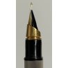 PENNA STILOGRAFICA Cartier Vendome TRINITY ACCIAIO ORO vintage OLD FOUNTAIN PEN
