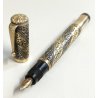 IMPERIAL Antica Penna Stilografica RETRATTILE Safety ORO 18kr OLD FOUNTAIN PEN