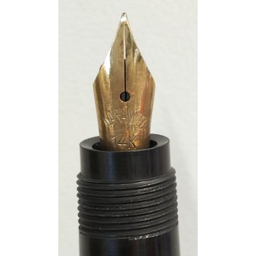 IMPERIAL Antica Penna Stilografica RETRATTILE Safety ORO 18kr OLD FOUNTAIN PEN