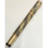 IMPERIAL Antica Penna Stilografica RETRATTILE Safety ORO 18kr OLD FOUNTAIN PEN