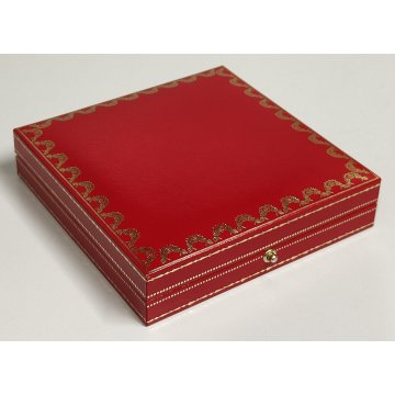 Must de Cartier OROLOGIO TAVOLO quartz SVEGLIA VIAGGIO BLU ORO vintage BOX 535