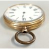 ANTICO OROLOGIO TASCA Junod Freres ORO 18k EPOCA 1800 taschino OLD POCKET WATCH