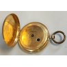 ANTICO OROLOGIO TASCA Junod Freres ORO 18k EPOCA 1800 taschino OLD POCKET WATCH