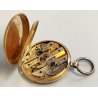 ANTICO OROLOGIO TASCA Junod Freres ORO 18k EPOCA 1800 taschino OLD POCKET WATCH