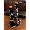 ANTICO Clarinetto LEGNO Buffet a Paris CUSTODIA STRUMENTO MUSICALE VINTAGE '900
