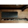 ANTICO Clarinetto LEGNO Buffet a Paris CUSTODIA STRUMENTO MUSICALE VINTAGE '900