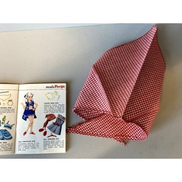 ORIGINALE FAZZOLETTO QUADRI Furga ALTA MODA 3 S sirmione 8703 ABITO ACCESSORIO