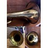 TROMBA SIB ANTICA VINTAGE CUSTODIA STRUMENTO MUSICALE OTTONE CHINA MID-CENTURY