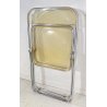 COPPIA SEDIA PIEGHEVOLE Plia Giancarlo Piretti PER Anonima Castelli FUME' 1970