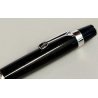 RARA Montblanc BOHEME Noir et Noir PENNA SFERA BLACK STONE Ballpoint Pen VINTAGE