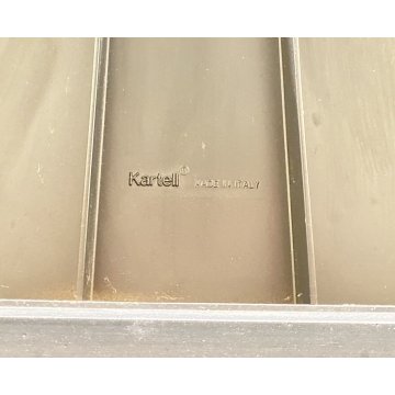 TAVOLO VINTAGE KARTELL MOD 4310 ANNA CASTELLI FERRIERI ANNI 80 DESIGN MADE ITALY