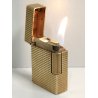 St Dupont ACCENDINO TASCA DORATO Paris France GOLDEN LIGHTER Briquet Plaque Or
