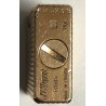 St Dupont ACCENDINO TASCA DORATO Paris France GOLDEN LIGHTER Briquet Plaque Or