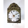 ANTICO OROLOGIO PENDOLO PIEGHEVOLE COMTOISE MORBIER PARETE CARICA a CHIAVE '800