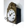 ANTICO OROLOGIO PENDOLO PIEGHEVOLE COMTOISE MORBIER PARETE CARICA a CHIAVE '800