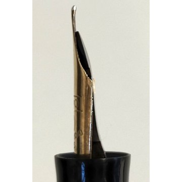 ANTICA PENNA STILOGRAFICA Tabo V anni 40 NIB Osmiridio ORO 14k OLD FOUNTAIN PEN