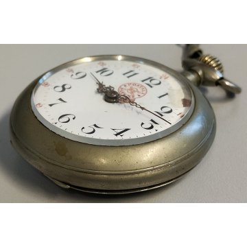 ANTICO OROLOGIO TASCA Postala Patent EPOCA 1900 OLD POCKET WATCH montre de poche