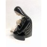 ANTICA SCULTURA CERAMICA Lenci Torino BUSTO MADONNA BAMBINO GESU NATIVITA' DECO'