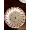 Set PIATTI VINTAGE 12 pers PORCELAIN Limoge Georges Boyer BAGATELLE DECORO ROSE