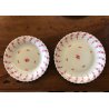 Set PIATTI VINTAGE 12 pers PORCELAIN Limoge Georges Boyer BAGATELLE DECORO ROSE