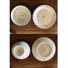 Set PIATTI VINTAGE 12 pers PORCELAIN Limoge Georges Boyer BAGATELLE DECORO ROSE
