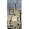 ANTICO LAMPADARIO BAROVIER TOSO VETRO BUGNATO SOFFIATO MURANO GLASS LAMP COPPA 