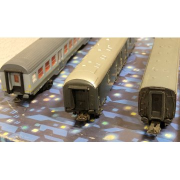 GRANDE LOTTO binari vagoni RIVAROSSI Lima FLEISCHMANN scala H0 trenino VINTAGE