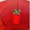 LAMPADARIO PEDRALI SOSPENSIONE L001S/BA ROSSO LAMPADA DESIGN METACRILIATO