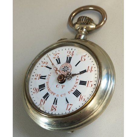ANTICO OROLOGIO TASCA Louis Roskopf EPOCA 900 MECCANICO vintage OLD POCKET WATCH