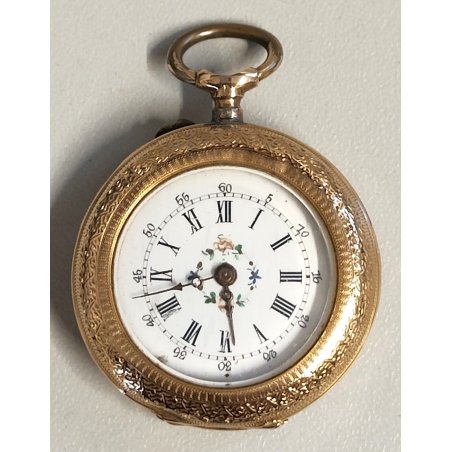 ANTICO OROLOGIO TASCA Monachina A. Dupont ORO 18k taschino OLD POCKET WATCH 1800