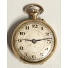 ANTICO OROLOGIO TASCA Monachina ORO 18k GUILLOCHE taschino OLD POCKET WATCH 1800