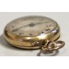 ANTICO OROLOGIO TASCA Monachina ORO 18k GUILLOCHE taschino OLD POCKET WATCH 1800
