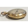 ANTICO OROLOGIO TASCA Monachina ORO 18k GUILLOCHE taschino OLD POCKET WATCH 1800