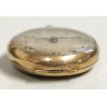 ANTICO OROLOGIO TASCA Monachina ORO 18k GUILLOCHE taschino OLD POCKET WATCH 1800