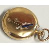 ANTICO OROLOGIO TASCA Monachina ORO 18k GUILLOCHE taschino OLD POCKET WATCH 1800
