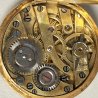 ANTICO OROLOGIO TASCA Monachina ORO 18k GUILLOCHE taschino OLD POCKET WATCH 1800