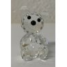 ORSETTO SWAROVSKI PICCOLA SCULTURA CRISTALLO FIGURA ARREDO CRYSTAL ORSO VETRO 