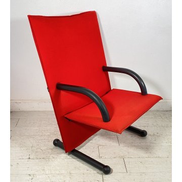 POLTRONA DESIGN ARFLEX Burkhard Vogtherr MOD T-LINE ANNI 80 VINTAGE ARMCHAIR OLD