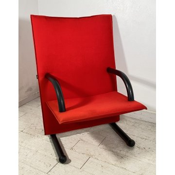POLTRONA DESIGN ARFLEX Burkhard Vogtherr MOD T-LINE ANNI 80 VINTAGE ARMCHAIR OLD