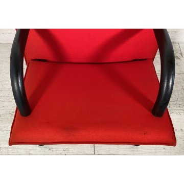 POLTRONA DESIGN ARFLEX Burkhard Vogtherr MOD T-LINE ANNI 80 VINTAGE ARMCHAIR OLD