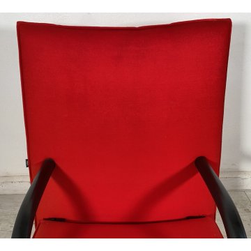 POLTRONA DESIGN ARFLEX Burkhard Vogtherr MOD T-LINE ANNI 80 VINTAGE ARMCHAIR OLD