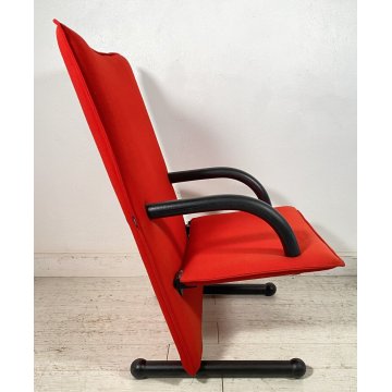 POLTRONA DESIGN ARFLEX Burkhard Vogtherr MOD T-LINE ANNI 80 VINTAGE ARMCHAIR OLD