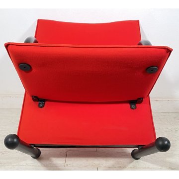 POLTRONA DESIGN ARFLEX Burkhard Vogtherr MOD T-LINE ANNI 80 VINTAGE ARMCHAIR OLD