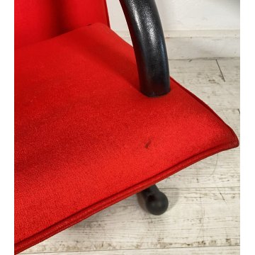 POLTRONA DESIGN ARFLEX Burkhard Vogtherr MOD T-LINE ANNI 80 VINTAGE ARMCHAIR OLD