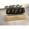 SCULTURA BRONZO V. Aurisicchio  "Scugnizzi" BASAMENTO MARMO ITALIA NAPOLI '800