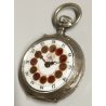 ANTICO OROLOGIO TASCA Piroscafo Roskopf echappement EPOCA 1900 OLD POCKET WATCH