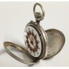 ANTICO OROLOGIO TASCA Piroscafo Roskopf echappement EPOCA 1900 OLD POCKET WATCH