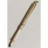 ANTICA PENNA STILOGRAFICA retrattile PENCIL TELESCOPICA Vittoriana oro DIP PEN