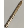 ANTICA PENNA STILOGRAFICA retrattile PENCIL TELESCOPICA Vittoriana oro DIP PEN