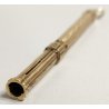 ANTICA PENNA STILOGRAFICA retrattile PENCIL TELESCOPICA Vittoriana oro DIP PEN
